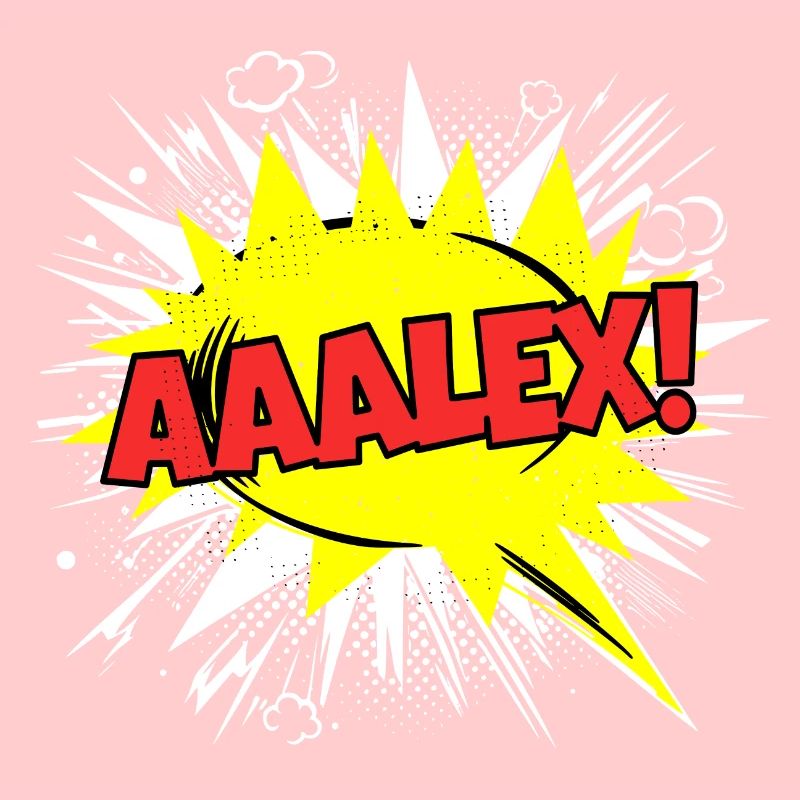 Alex Nom Funny Speech Bubble Aaalex !