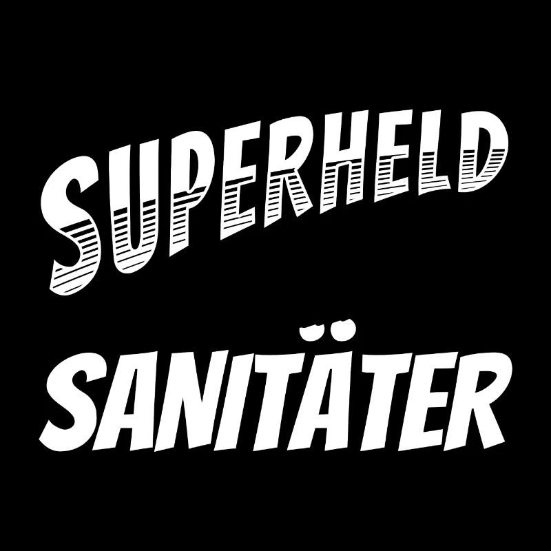 Superheld, clever getarnt als Sanitäter