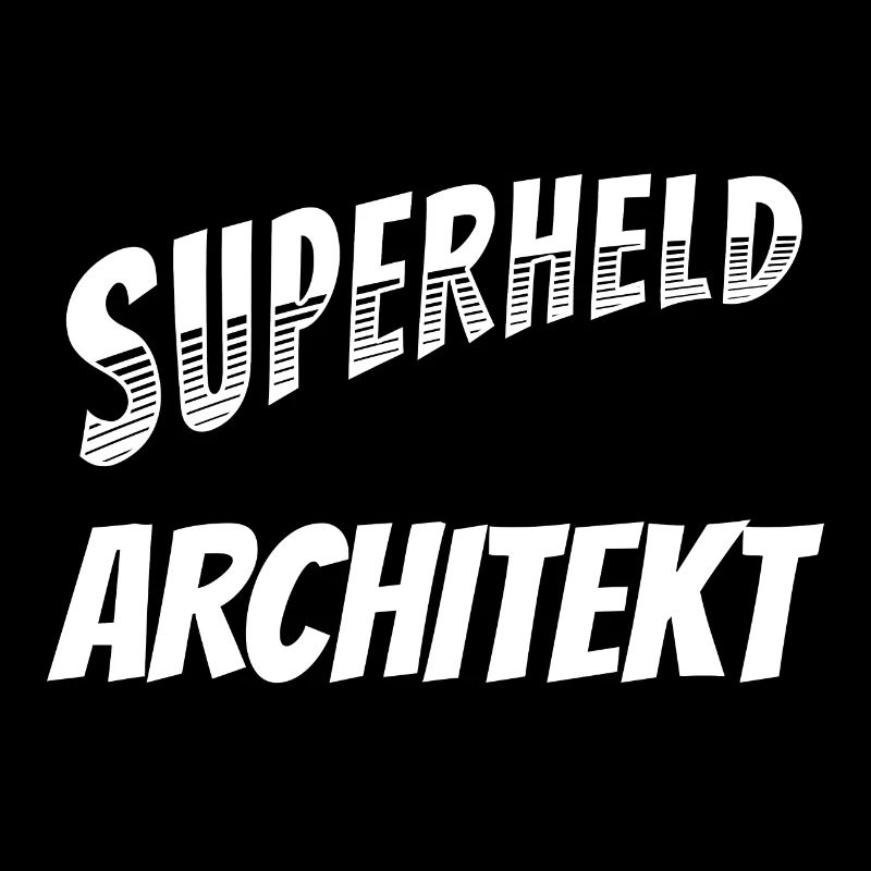 Superheld, clever getarnt als Architekt