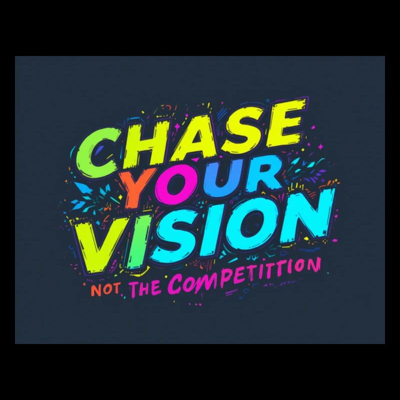 Poursuivez votre vision, pas vos concurrents