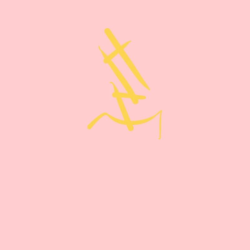 Abstraction jaune