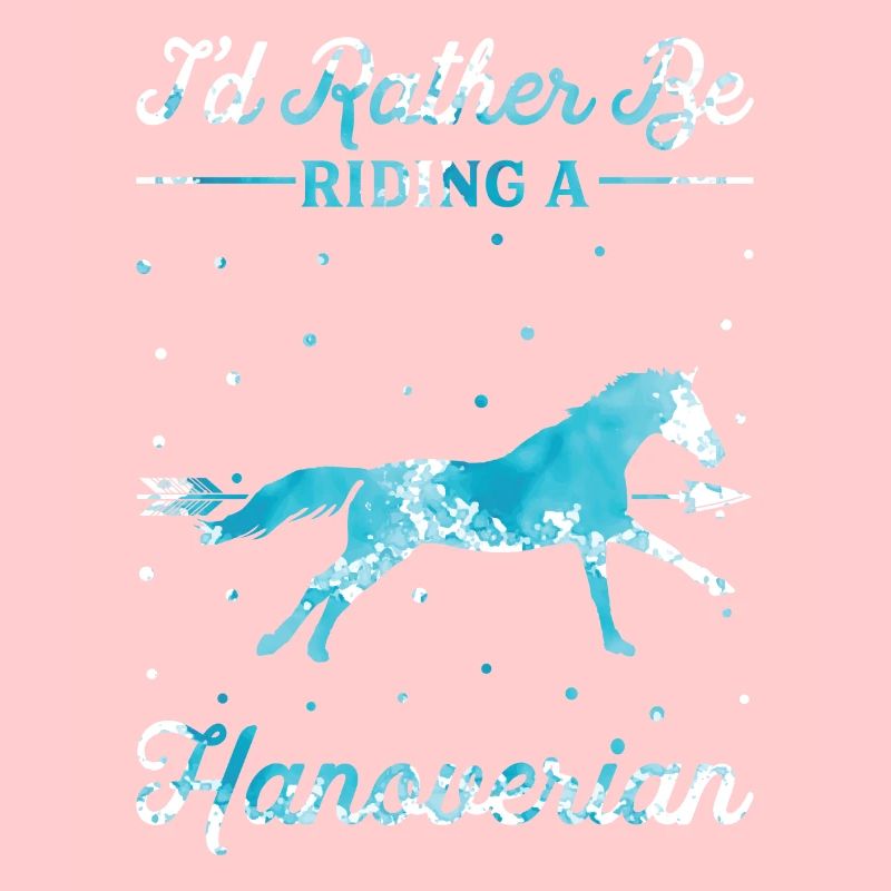 Monter un cheval hanovrien