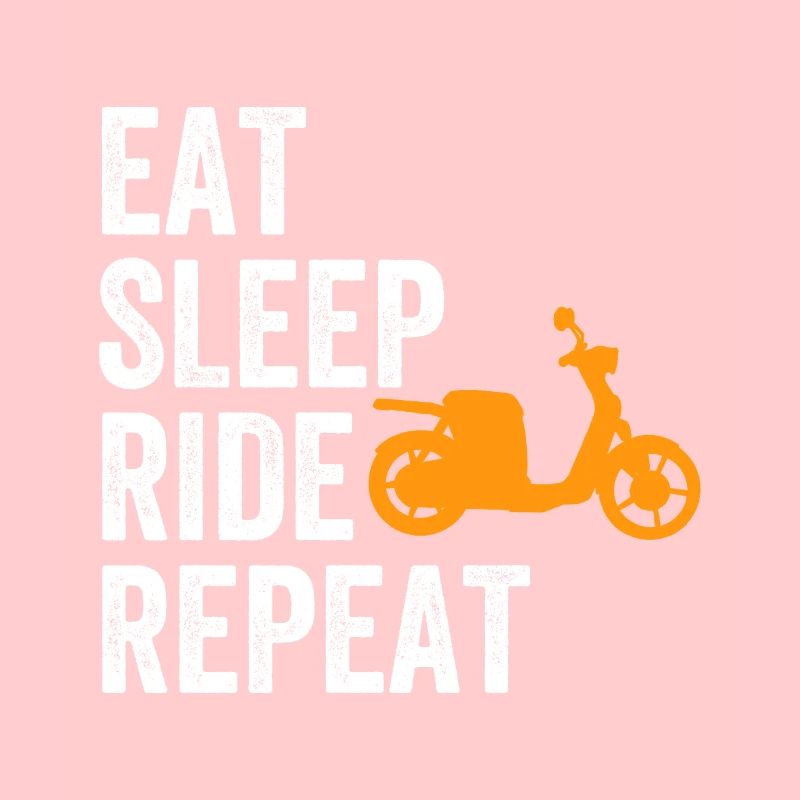 Moped Mofa Rollerfahrer Roller Sprüche Geschenk