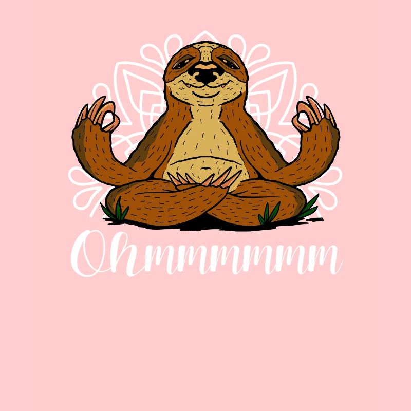 Yoga sloth ohmmm