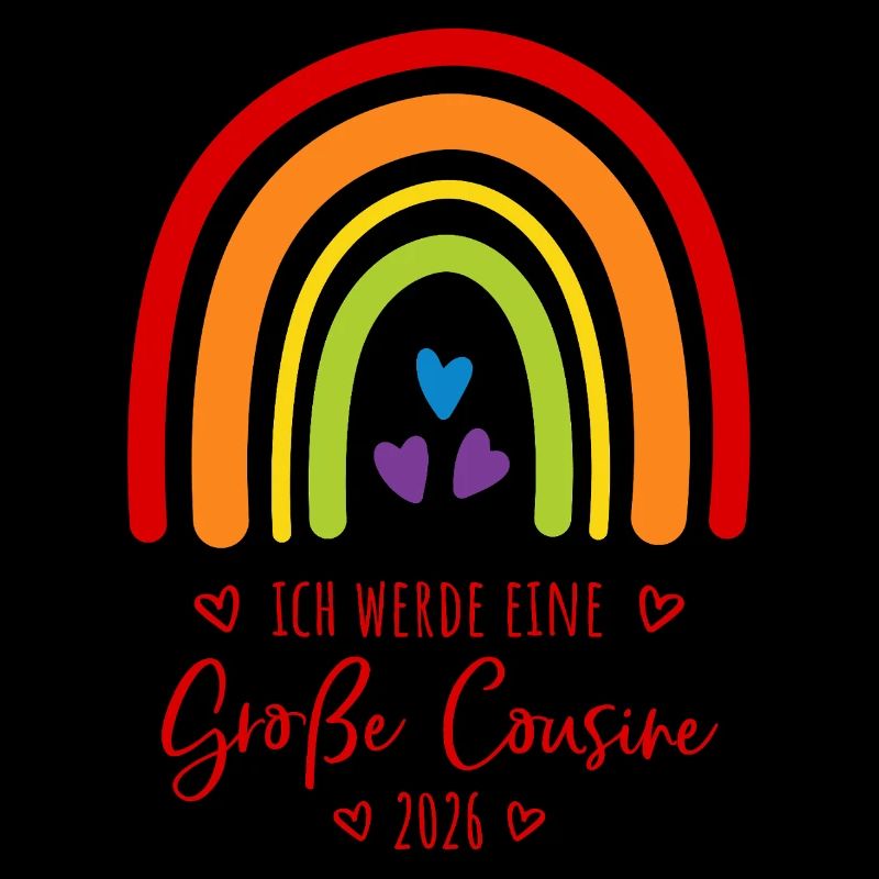 Große Cousine 2026 Regenbogen