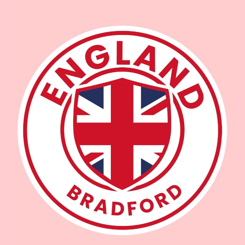 Drapeau du drapeau de Bradford d’Angleterre