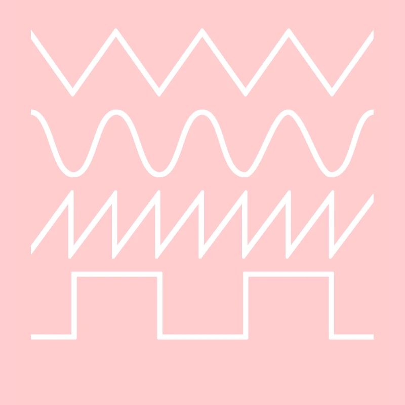 Synthesizer Waveforms (police blanche) #2