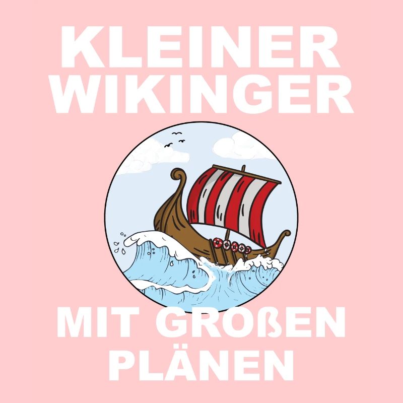 Kleiner Wikinger Wikinger Boot mit Großen Plänen