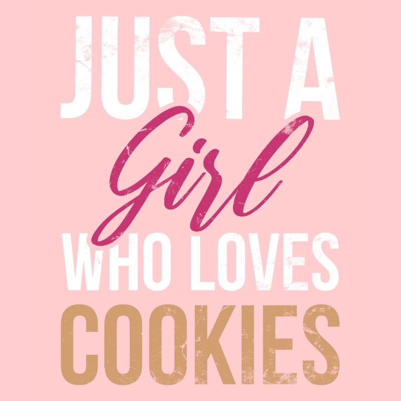 Nur Ein Mädchen, Das Kekse Zum Bäcker Oder Backen