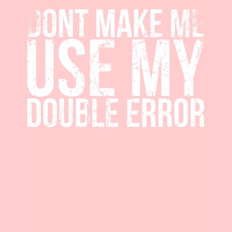 Ne me laissez pas utiliser ma conception à double défaut pour