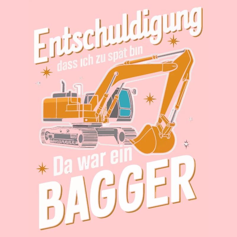 Baggerfahrer Bauarbeiter Baustelle Baumaschine