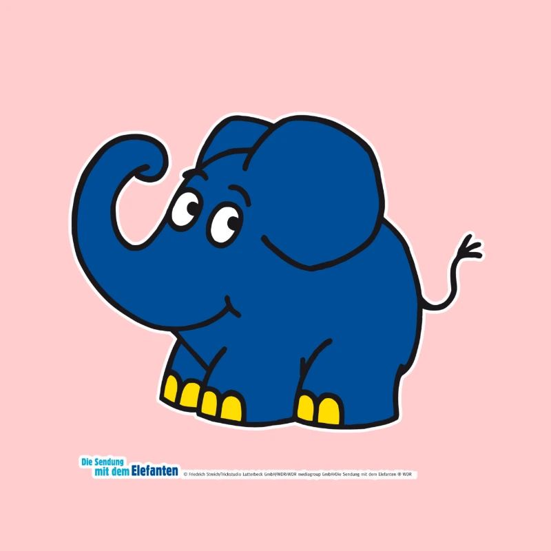 Der Elefant - stehend