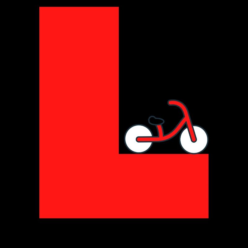 Bicycle Learner Plate