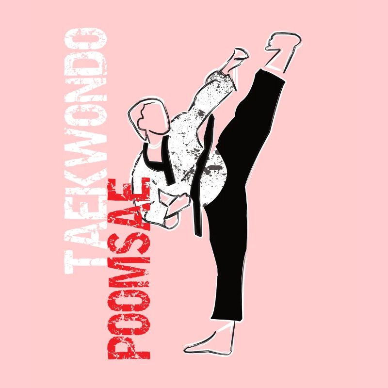 Cool Taekwondo Poomsae Blackbelt Uniforme