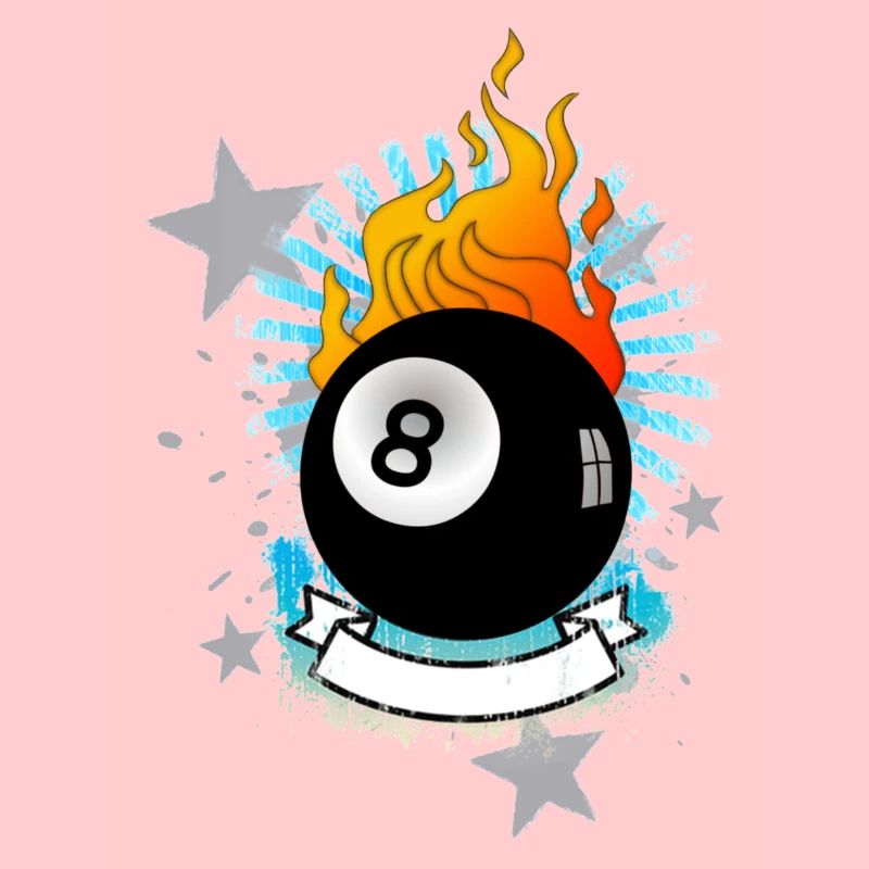 Brûler 8-Ball (conception de billard) 01