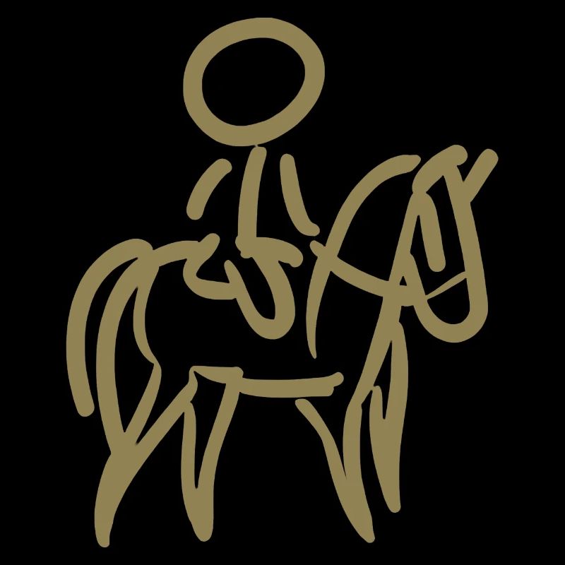 Cavalier sur Cavalier Minimalisme Minimaliste