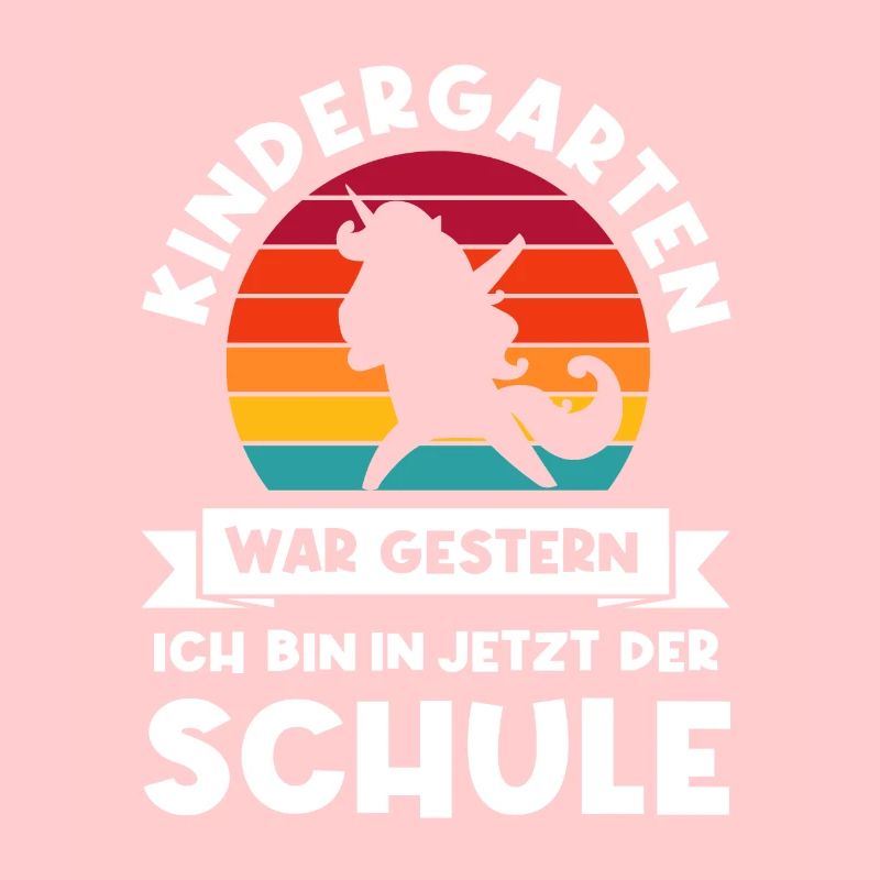 Schulkind Einhorn Schulbeginn Geschenk