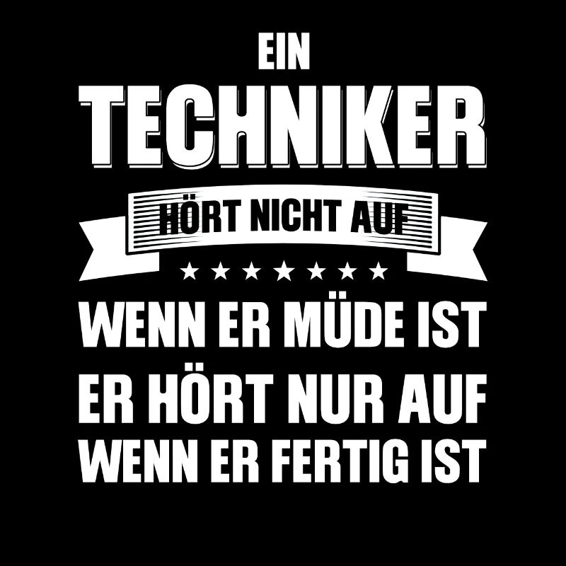 Techniker Beruf Technik Geschenk