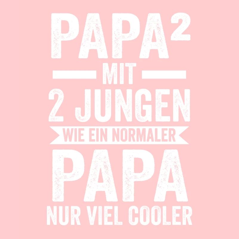 Papa 2 Söhne Vater Geschenk