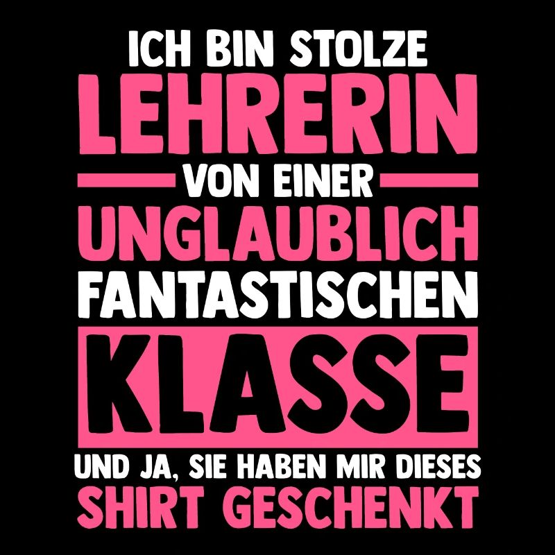 Lehrerin Beruf Schullehrerin Geschenk