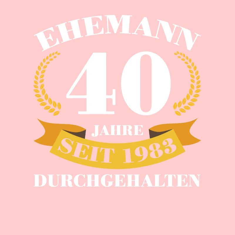 40. Hochzeitstag Ehemann Rubinhochzeit Geschenk