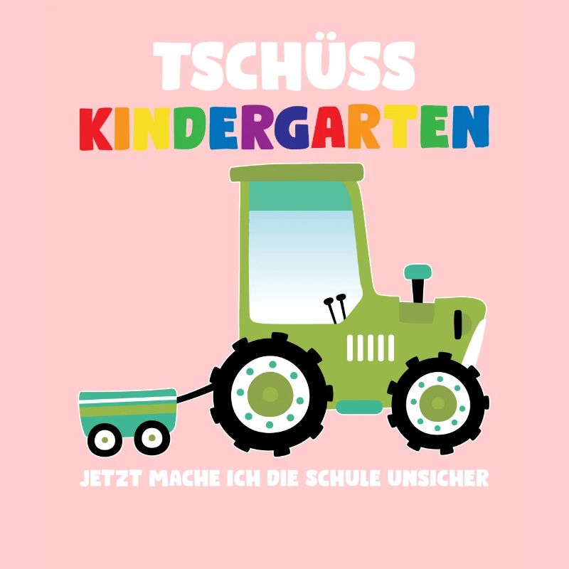 Schulkind Traktor Schulbeginn Geschenk