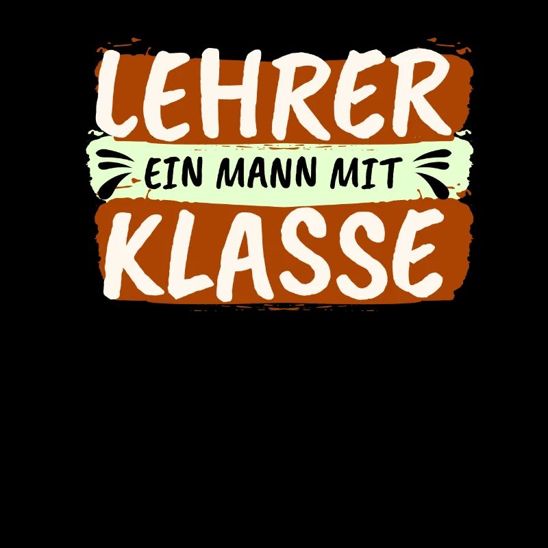 Lehrer ein Mann mit Klasse Geschenk