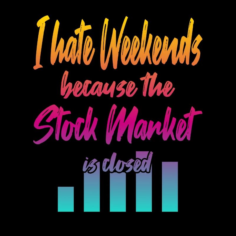 Le marché boursier est fermé