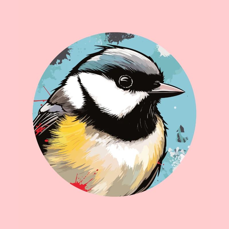 Chickadee bird