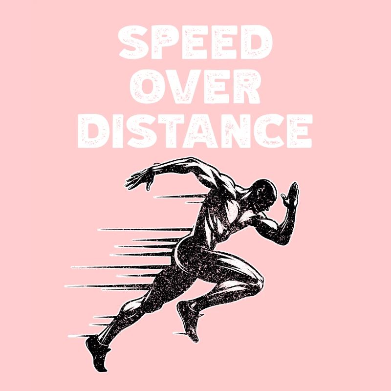 Coureur sur piste Sprinter Sprint 100m sprinter