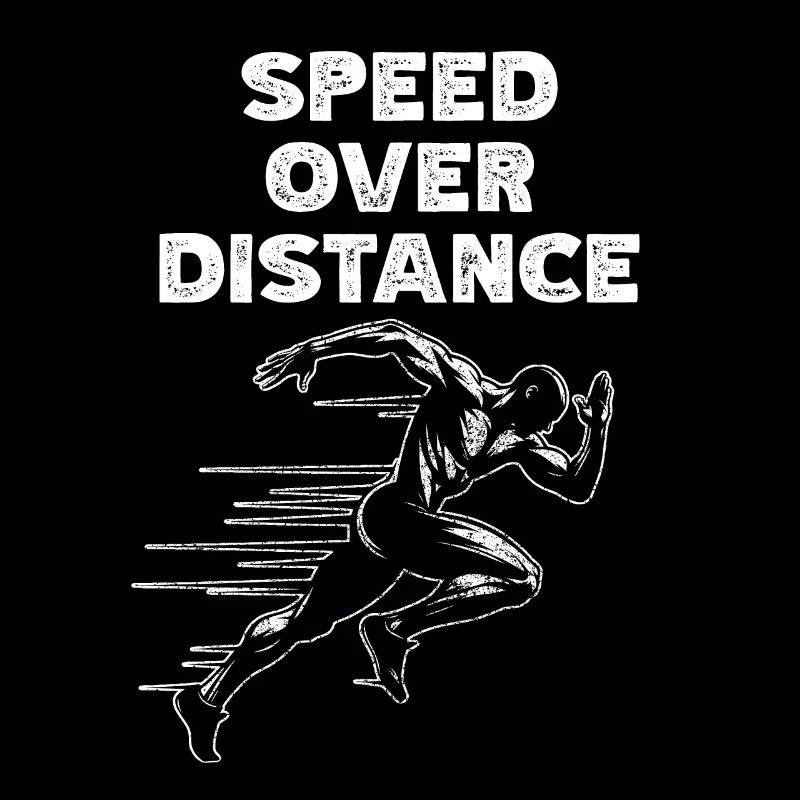 Bahnläufer Sprinter Sprint 100m Sprinter