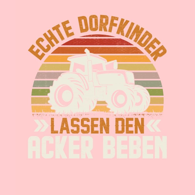 Landwirt Dorfkind Traktor
