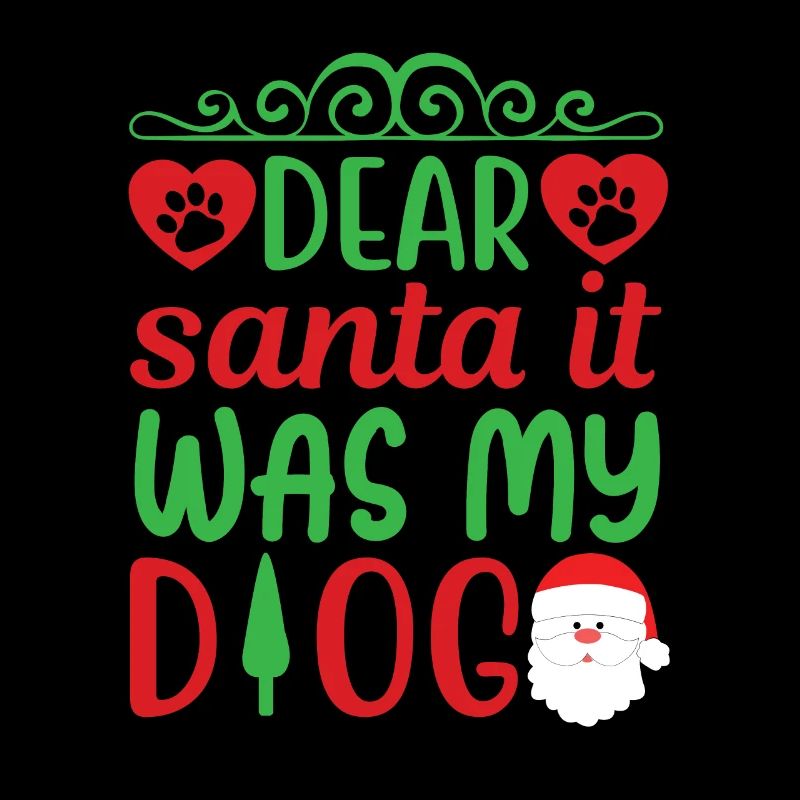 Lieber Weihnachtsmann, es war mein Hund