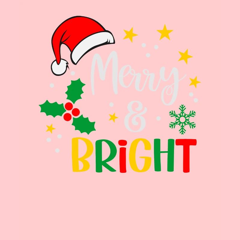 Fröhlich und hell Weihnachtszeit