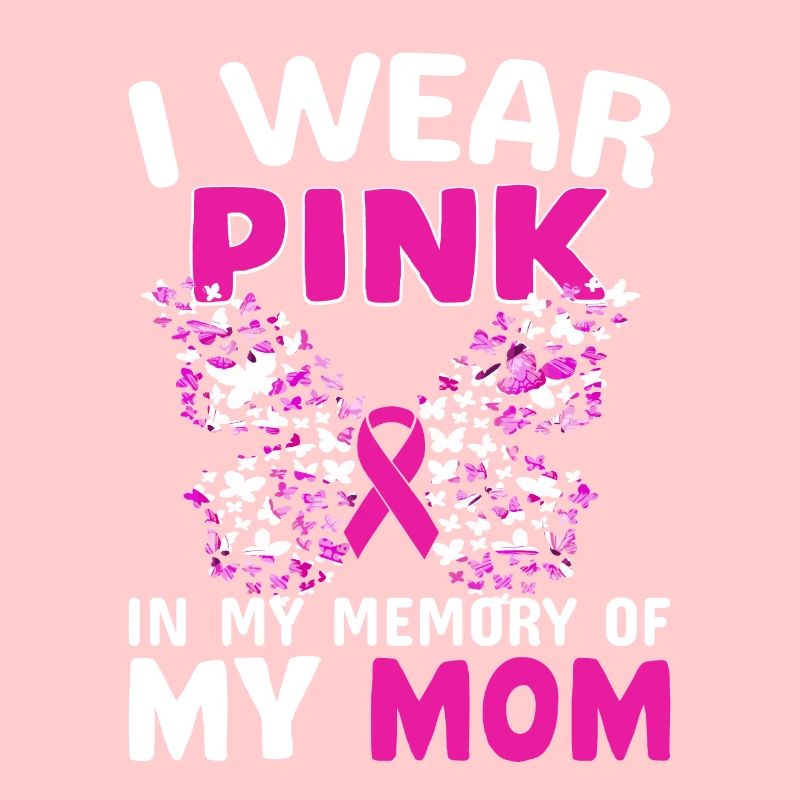 Ich trage Rosa in Erinnerung an meine Mutter
