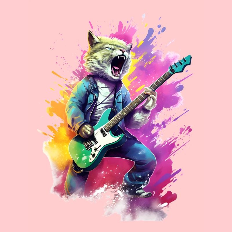 Basse jouant du chat