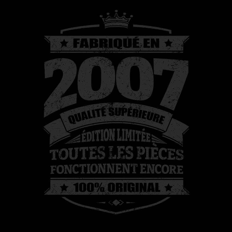 FABRIQUÉ EN 2007