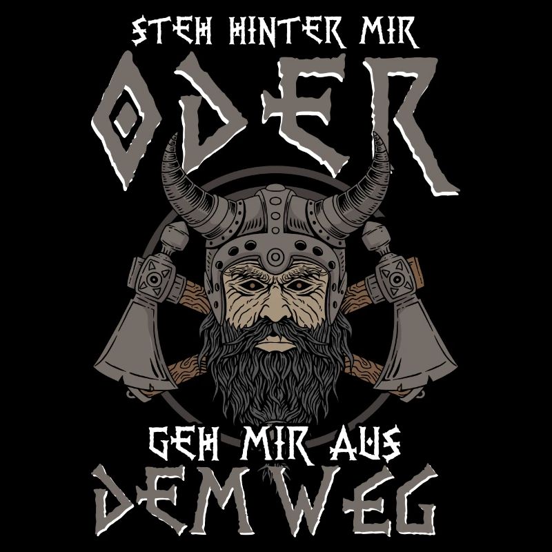 Wikinger Steh Hinter Mir