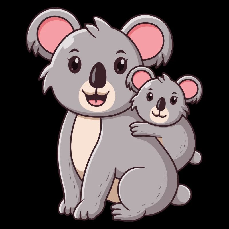glücklicher Koalabär Koala