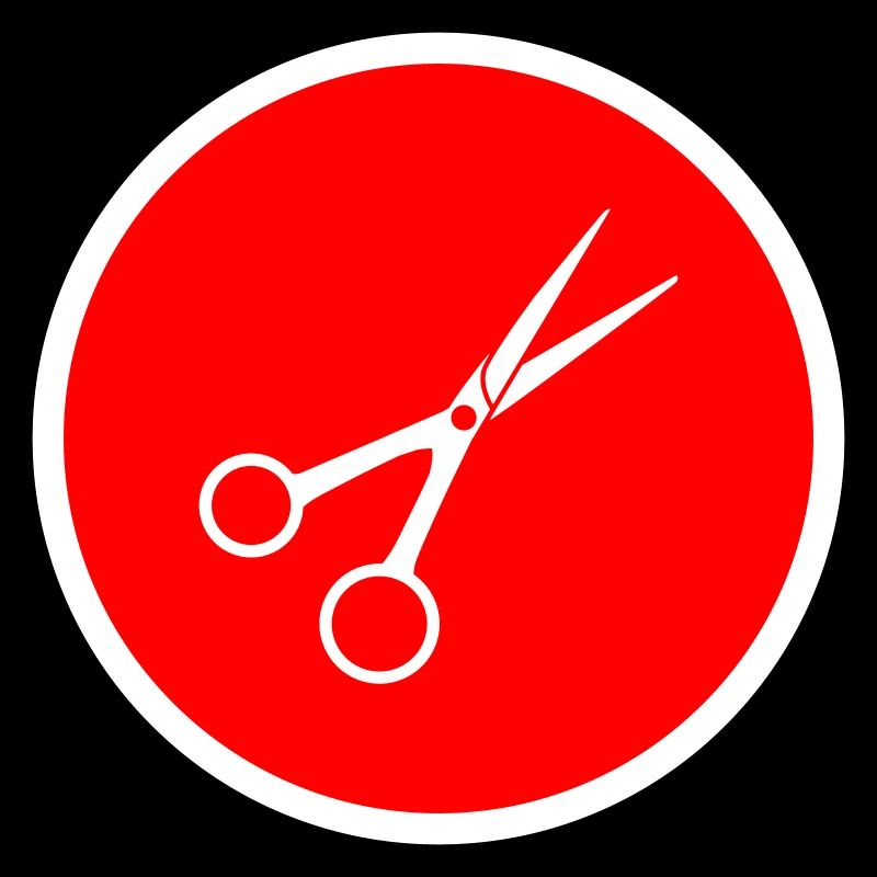 Ciseaux Barber Circle
