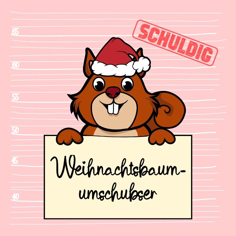 Weihnachtsbaum Umschubser Eichhörnchen