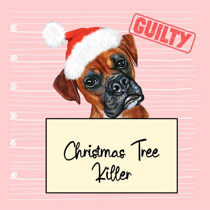 Weihnachtsbaum Umschubser Boxer
