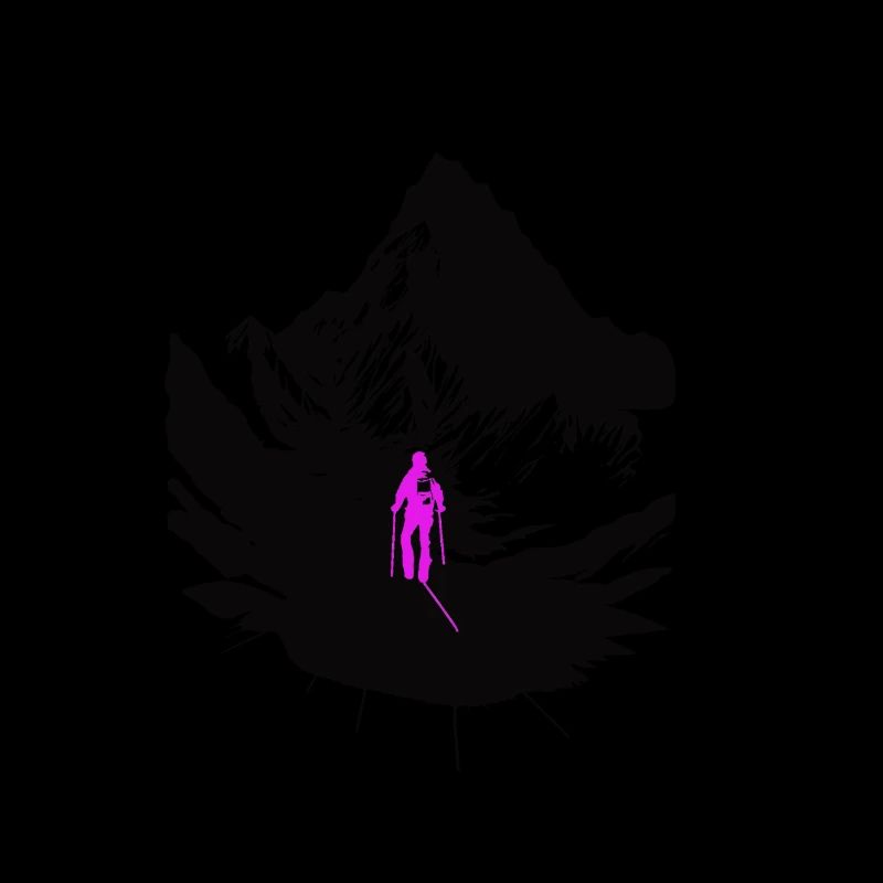 Der Berg ruft. Pink