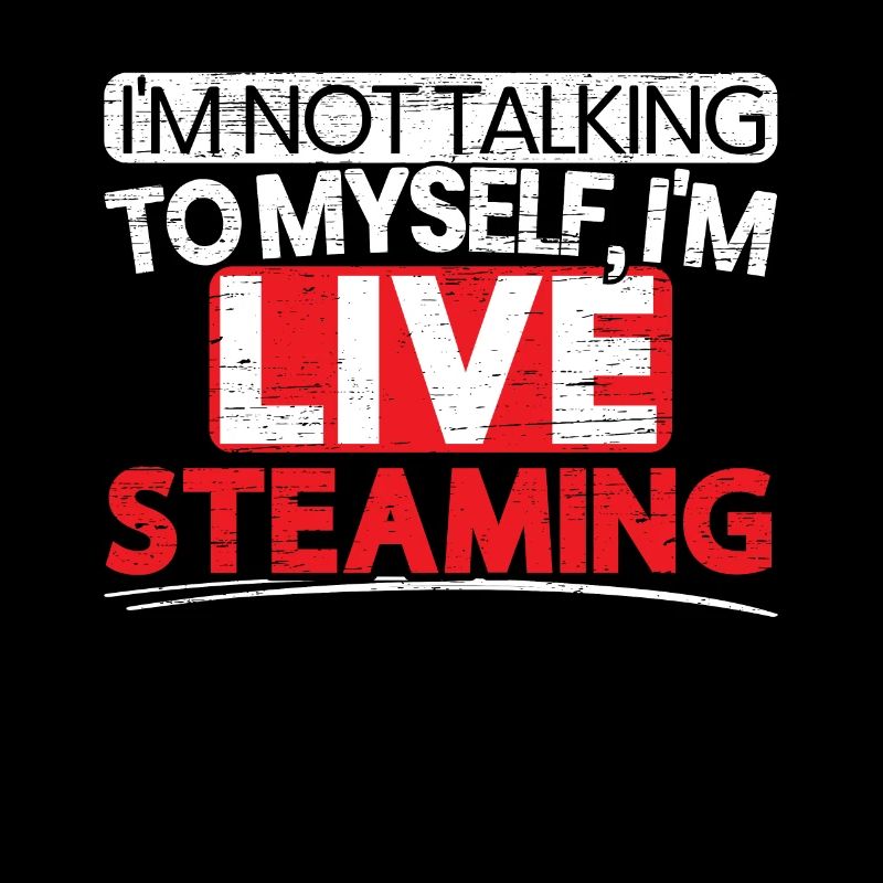 Ich bin Livestreaming Online Streaming Gaming Stream