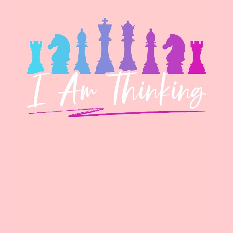 I Am Thinking Grandmaster Board Game Chess Player