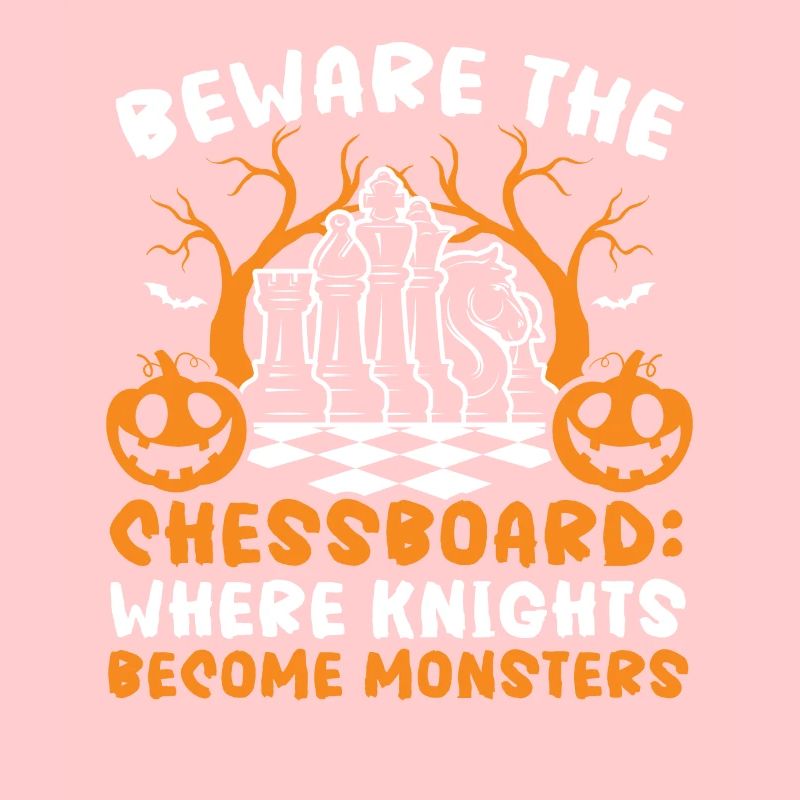 Schach Halloween Süßes oder Saures Schachbrettspiel