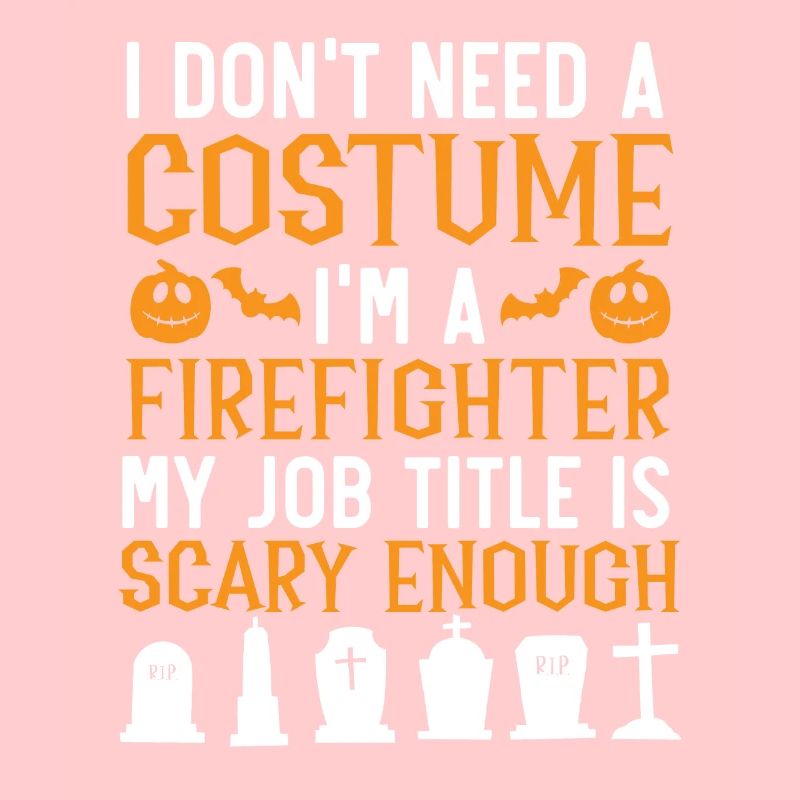 Feuerwehrmann Halloween Süßes oder Saures Feuerwehrmann