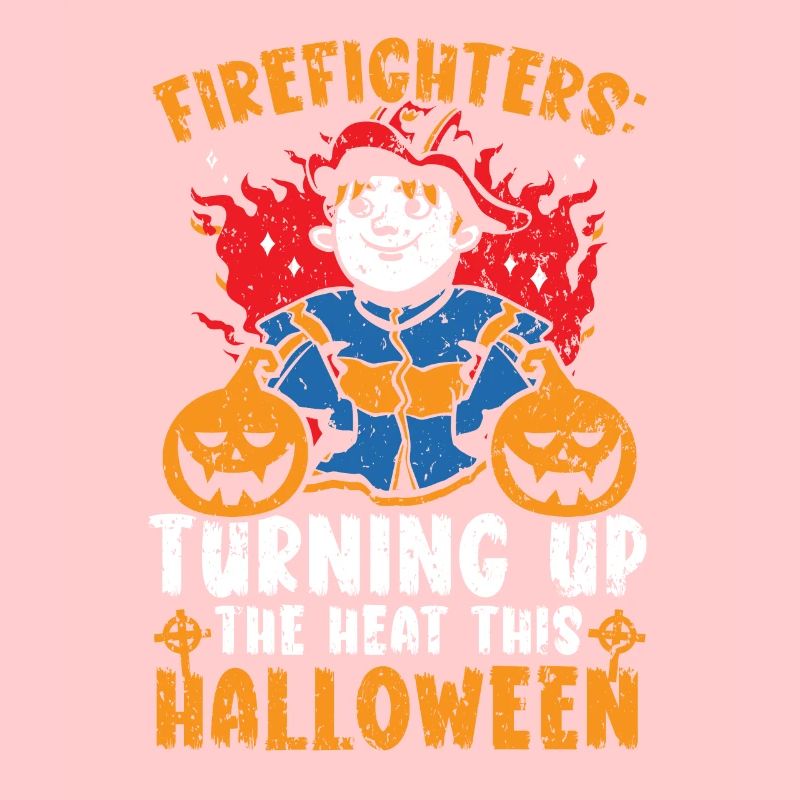 Feuerwehrmann Halloween Süßes oder Saures Feuerwehrmann