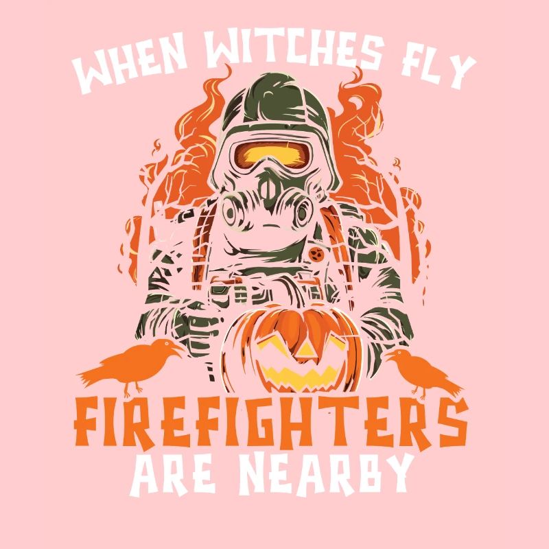 Feuerwehrmann Halloween Süßes oder Saures Feuerwehrmann