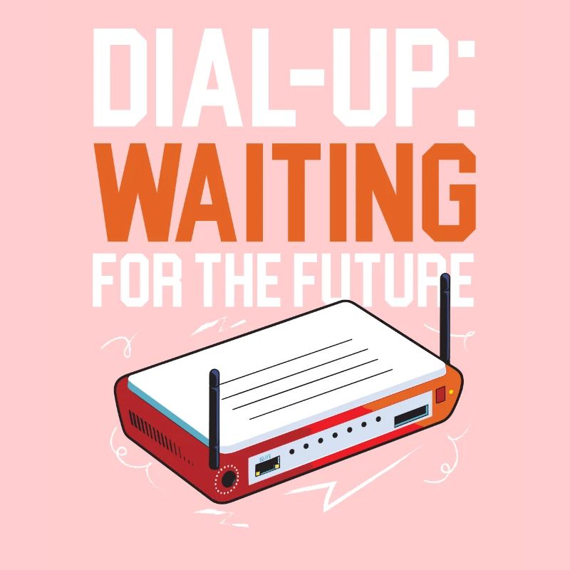 DFÜ-Internetverbindung 90er Computerwitze